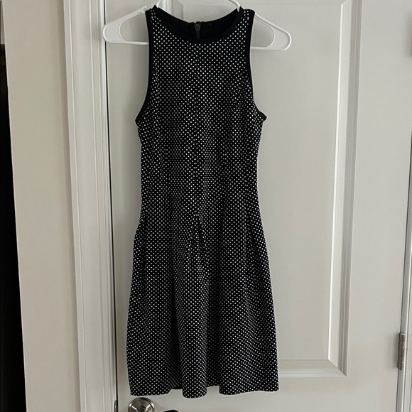 Lululemon Here To There Dress Biggy Dot Printed Black Ghost / Black - Picture 4 of 8